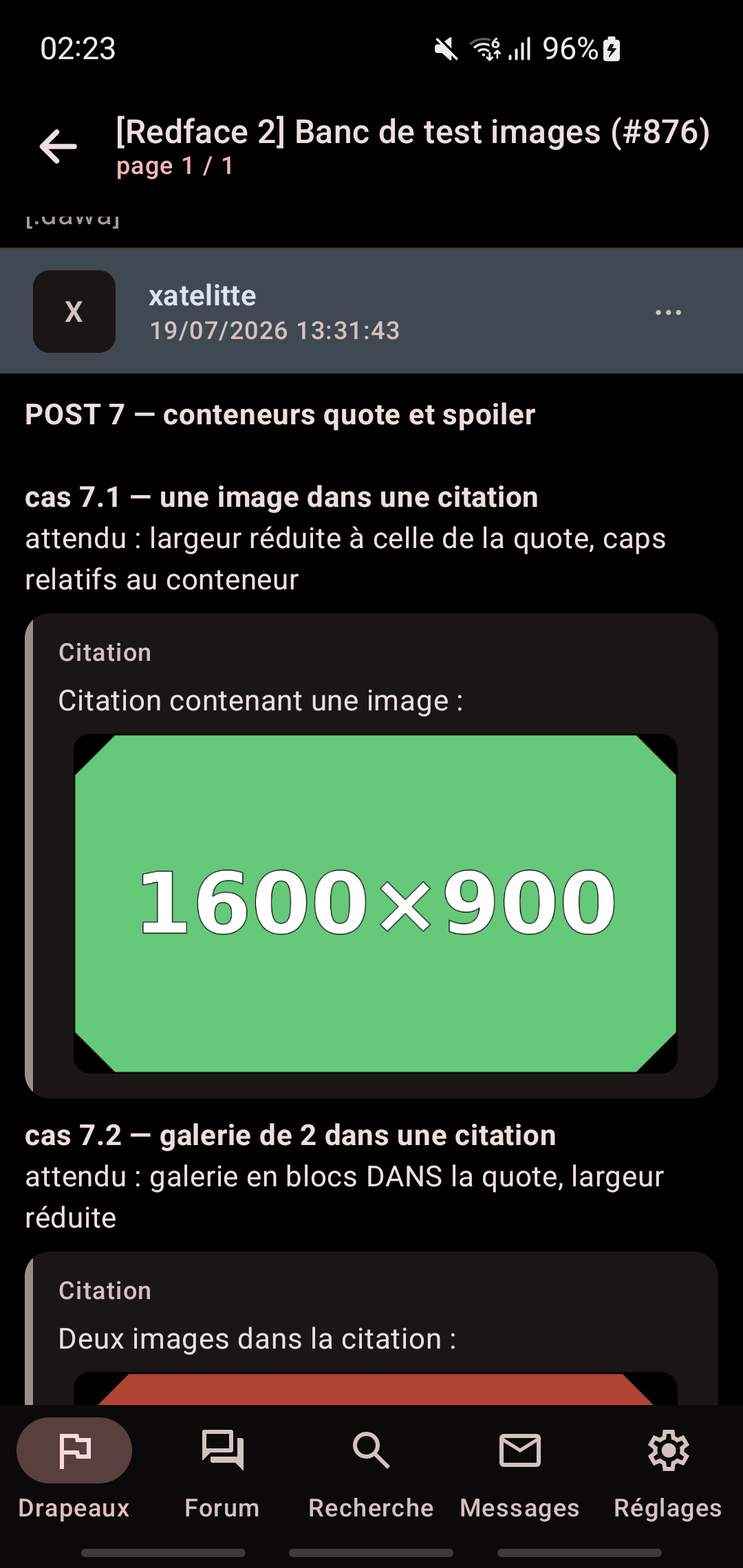 AMOLED P7 flat